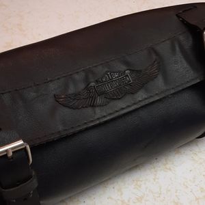 Harley-Davidson motorcycle tool pouch.